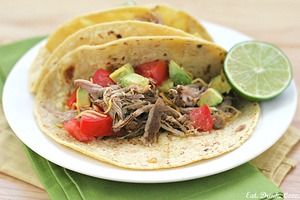 Slow Cooker Pulled Pork Tacos