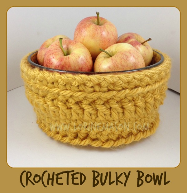 Chunky Bowl Cover Free Crochet Pattern