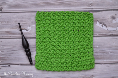 How to Crochet the Moss Stitch
