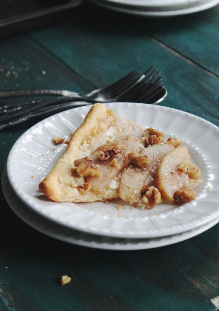 Crescent Rolls Pear Tart