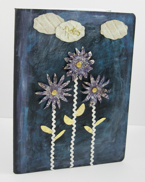 Metal Garden Notebook DIY Craft Project