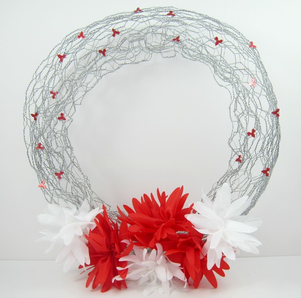 diy wire wreath form