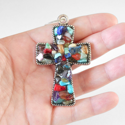 HOW TO MAKE A BEADED CROSS//3D BEADED CROSS/HOW TO MAKE VICTORIAN