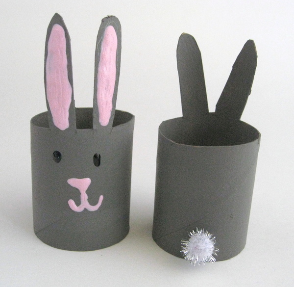 Cottontail Toilet Paper Roll Napkin Rings