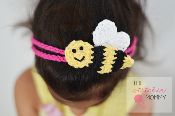 Bee Happy Spring Headband