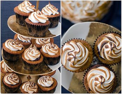 Fireside S'mores Cupcakes