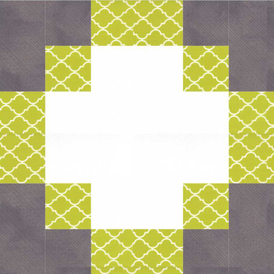 Antique Modern Quilt Block Pattern