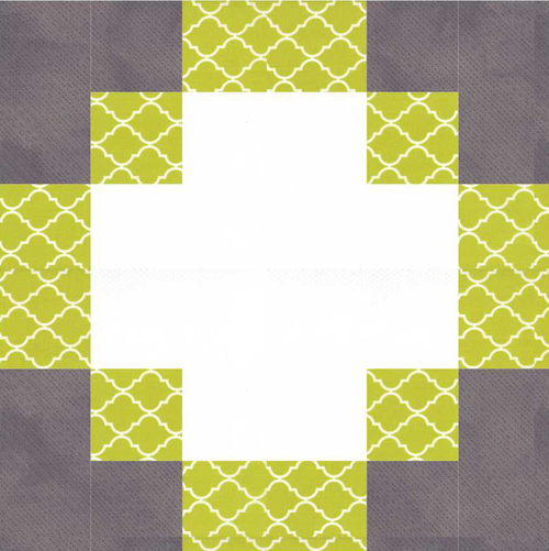 Antique Modern Quilt Block Pattern