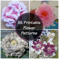 55 Printable Flower Patterns