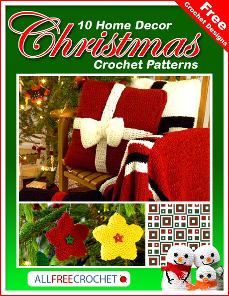 10 Home Decor Christmas Crochet Patterns