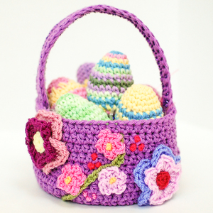 Adorable Easter Basket Crochet Pattern
