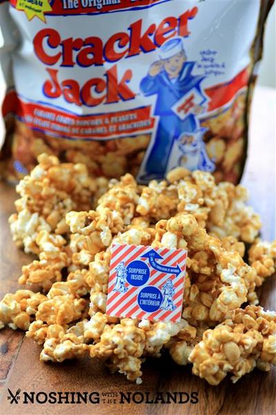 Just Like Cracker Jack Popcorn