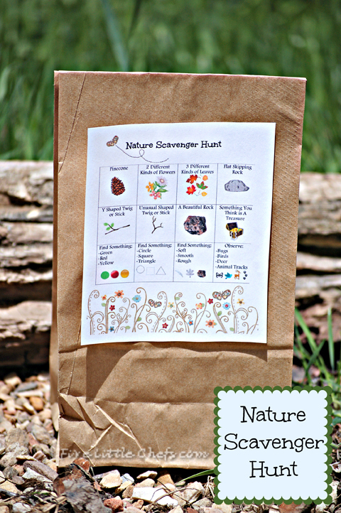 Printable Nature Scavenger Hunt