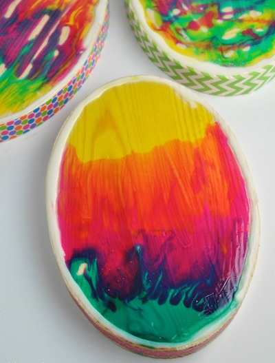 Psychedelic Easter Egg Craft