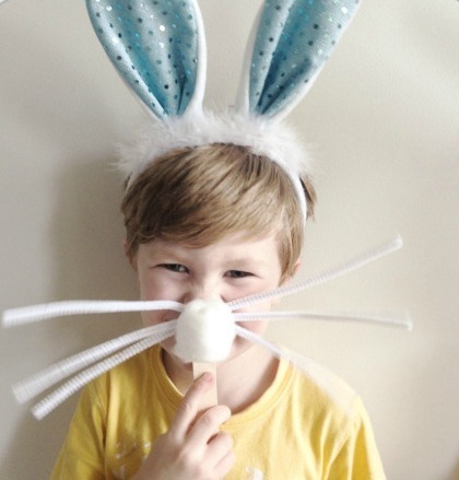 Super Simple Easter Bunny Masks