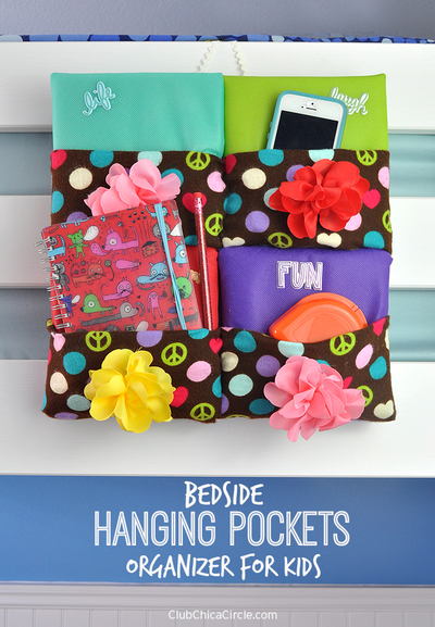 Bedside Hanging Storage Pockets