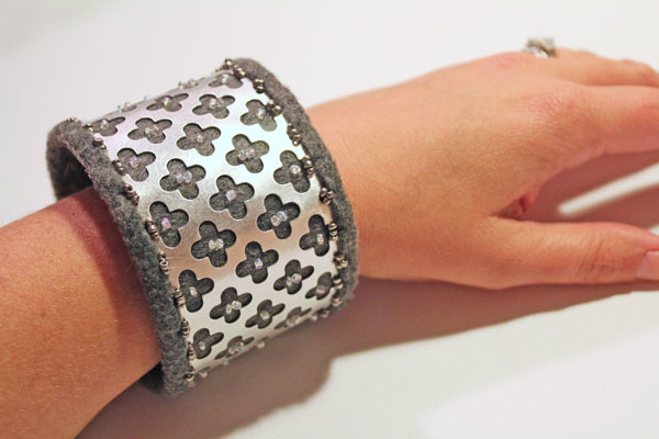 Sheet Metal Bracelet DIY Craft Project