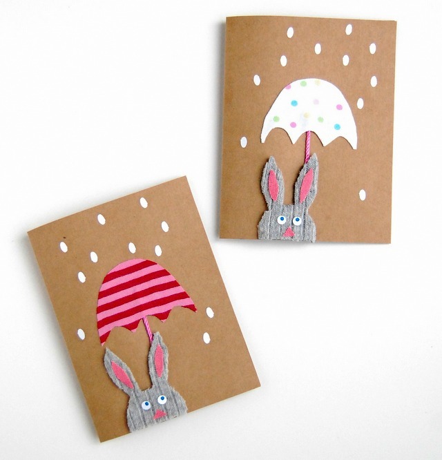 Whimsical Homemade Cards for Easter