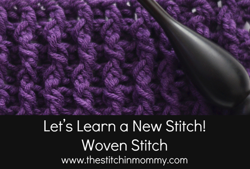 How to Crochet the Woven Stitch
