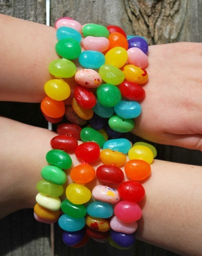 Easter Jelly Bean Bracelets