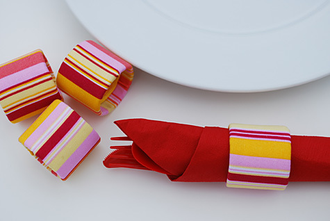 Pretty Eco-Friendly Napkin Rings