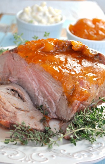 5-Ingredient Apricot Pork Loin