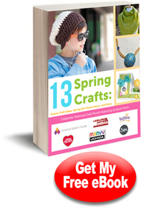 13 Spring Crafts: Easter Craft Ideas, Spring DIY Home Decor, and More