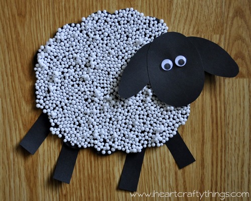 Easter Sheep Paper Craft