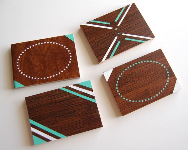 Chic Wooden Coasters