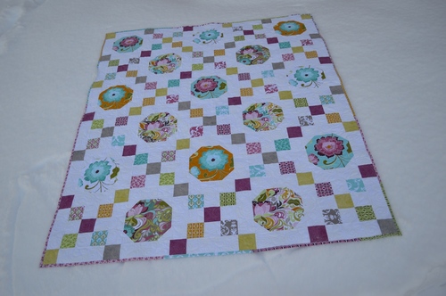 Bonnie Rose Irish Chain Quilt