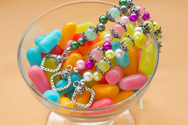 Sherbert Pearl DIY Bracelets