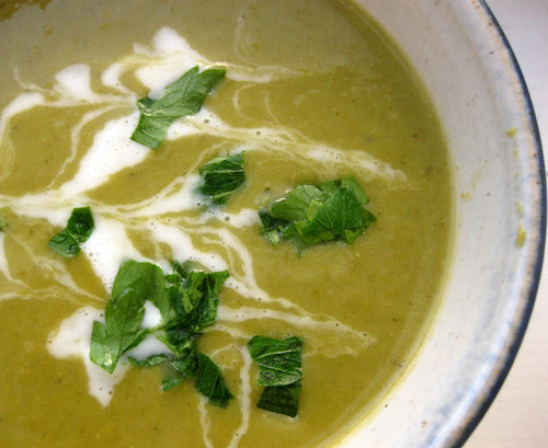 Claires Creamy Asparagus Soup