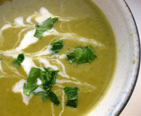Claire's Creamy Asparagus Soup