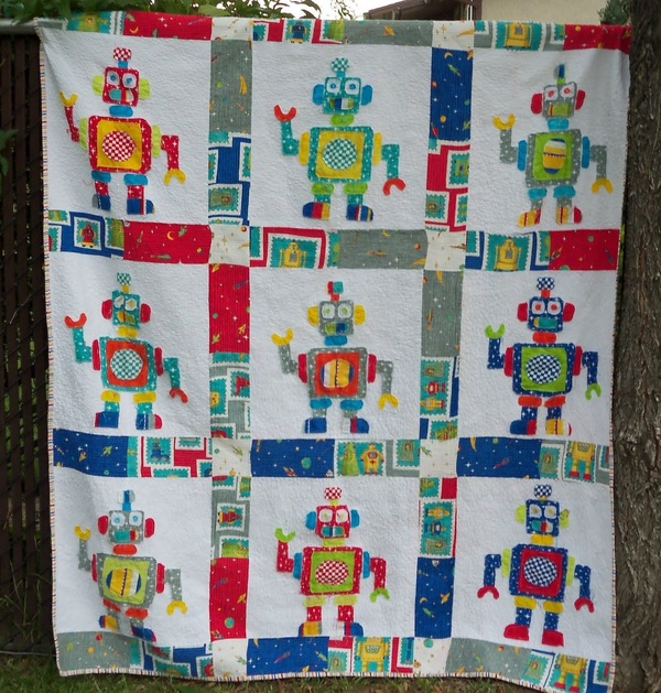 Robot Love Quilt