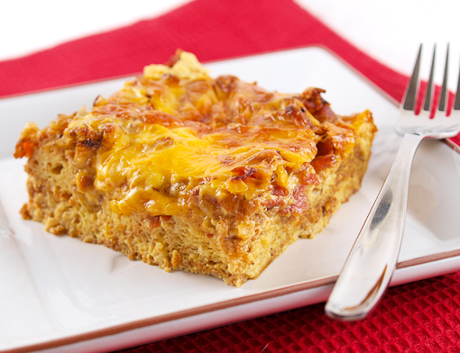 Bacon and Eggs Breakfast Casserole