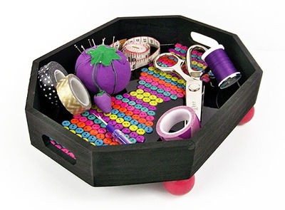 Bright and Bold DIY Organizing Tray