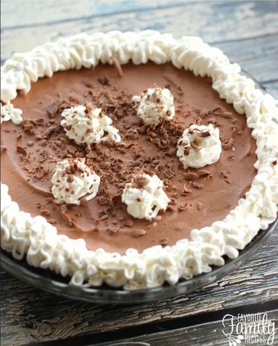 Marie Callender's Chocolate Satin Pie Copycat