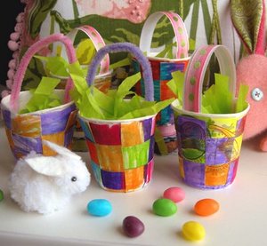 Teeny Tiny Easter Baskets