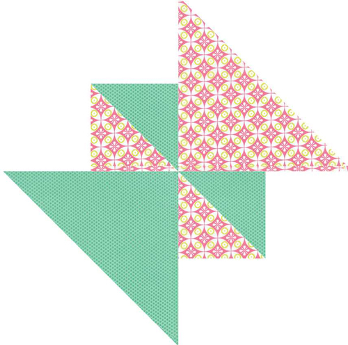 Picket Fence Quilt Block Pattern