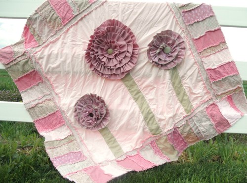 Blooming Rag Quilt Pattern