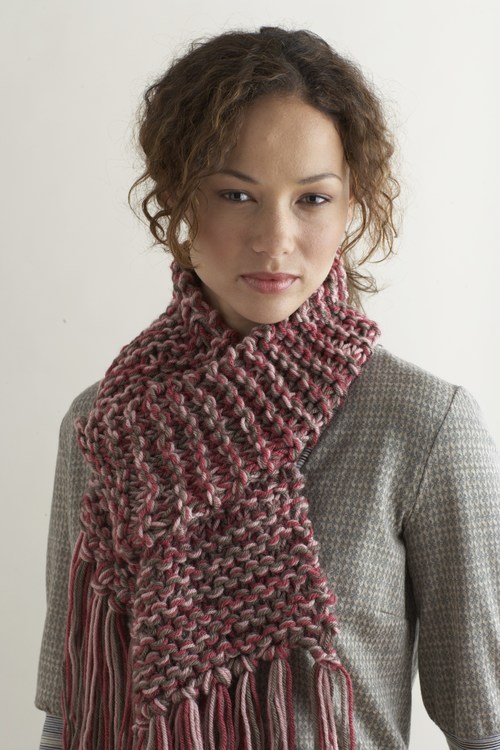 Two Hours Or Less Scarf Allfreeknitting Com