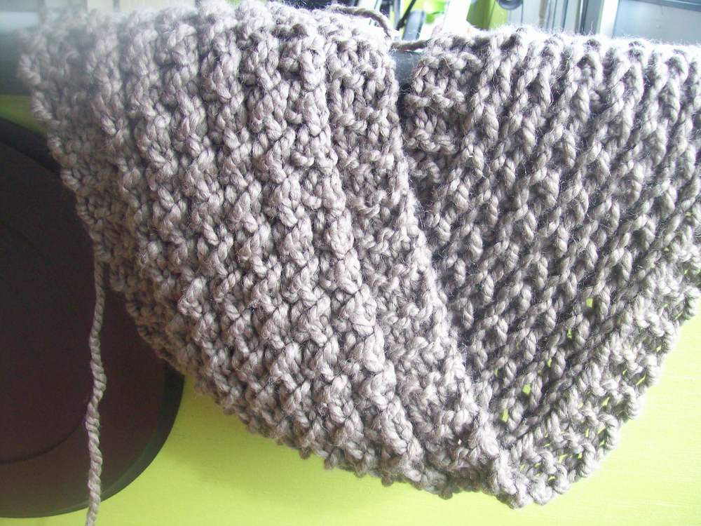 Kangaroo Ridge Scarf AllFreeKnitting.com