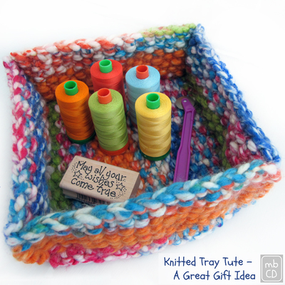 Adorable Knitted Tray