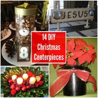 14 DIY Christmas Centerpieces