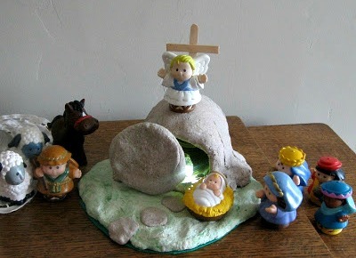 Salt Dough Resurrection Scene