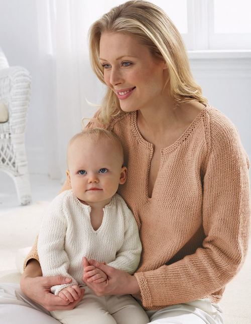 Vælg Electrify analyse Mom's Classic Sweater | AllFreeKnitting.com