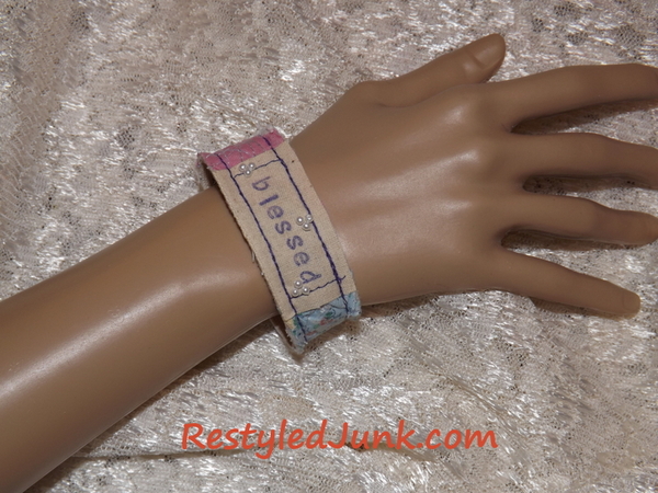 Scrappy Quilt Bracelets Fabric Craft