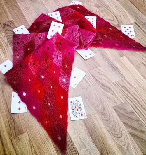 Queen of Diamonds Scarf