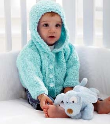 Boucle Baby Hoodie