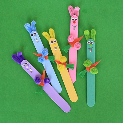 "Sticky" Easter Bunny Craft